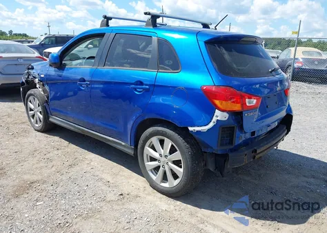 2015 Mitsubishi Outlander Sport Es из США, поврежденный, VIN 4A4AR3AUXFE017325